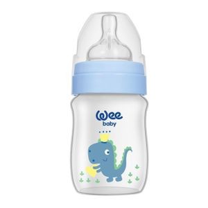 WEE BABY CLASSIC BIBERON EN PLASTIQUE COL LARGE 150ML