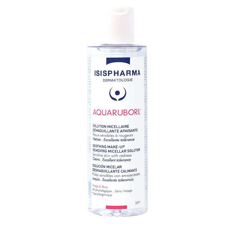 ISISPHARMA AQUARUBORIL SOLUTION MICELLAIRE DEMAQUILLANTE 250ML