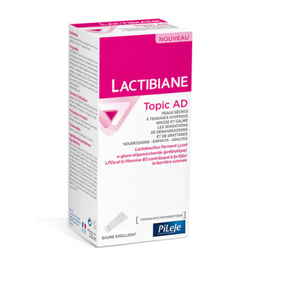PILEJE LACTIBIANE TOPIC AD BAUME EMOLIENT 125ML