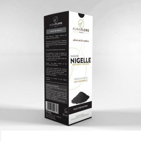 ALMAFLORE HUILE DE NIGELLE BIO 50ML