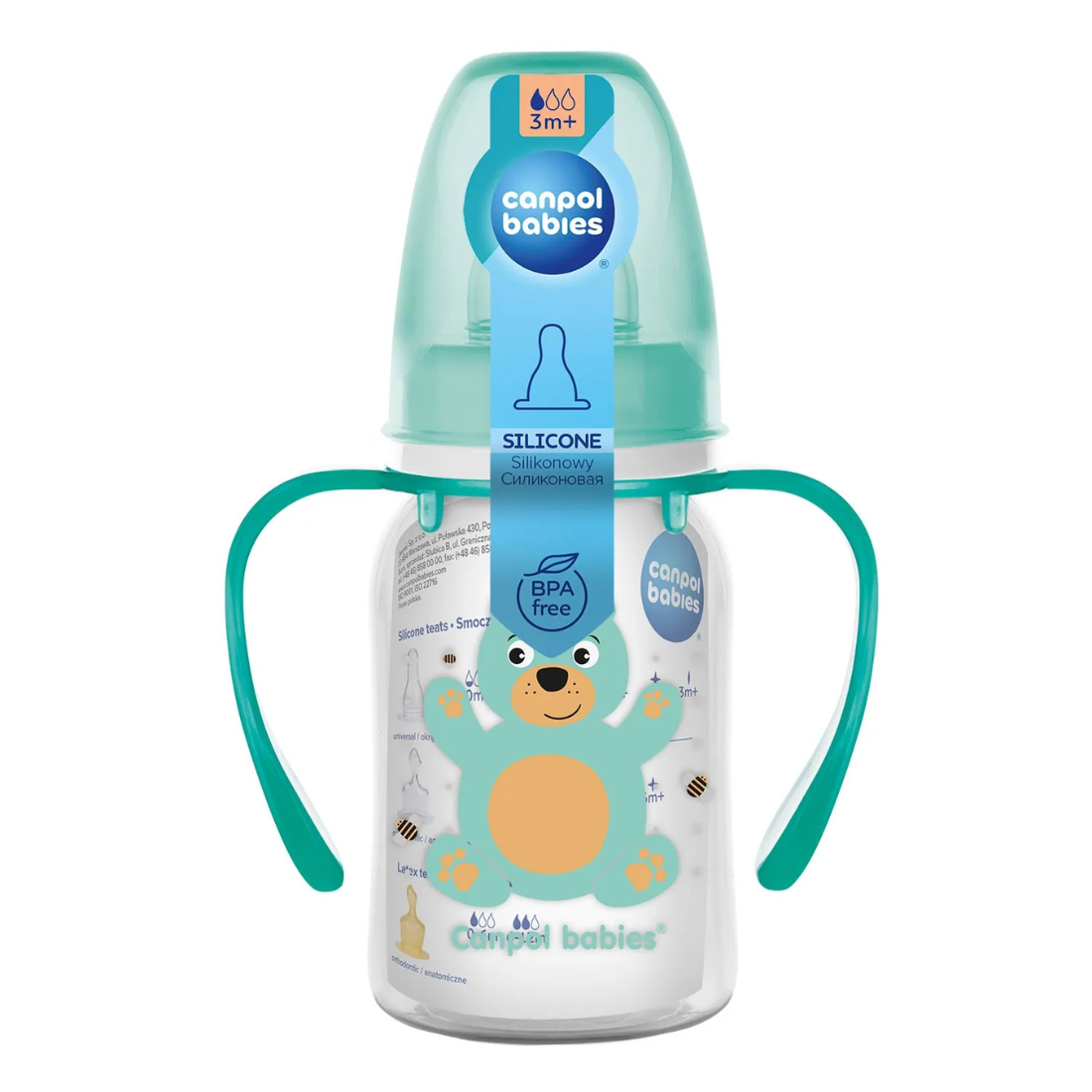 CANPOL BABIES BIBERON A ANSES 3M+ 120ML