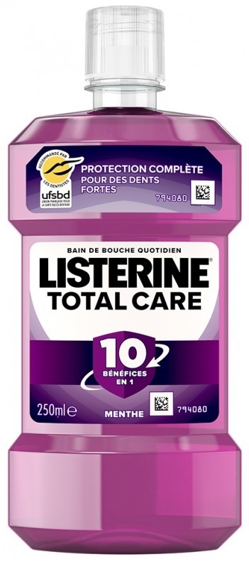 LISTERINE BAIN DE BOUCHE TOTAL CARE 10 EN 1 250ML