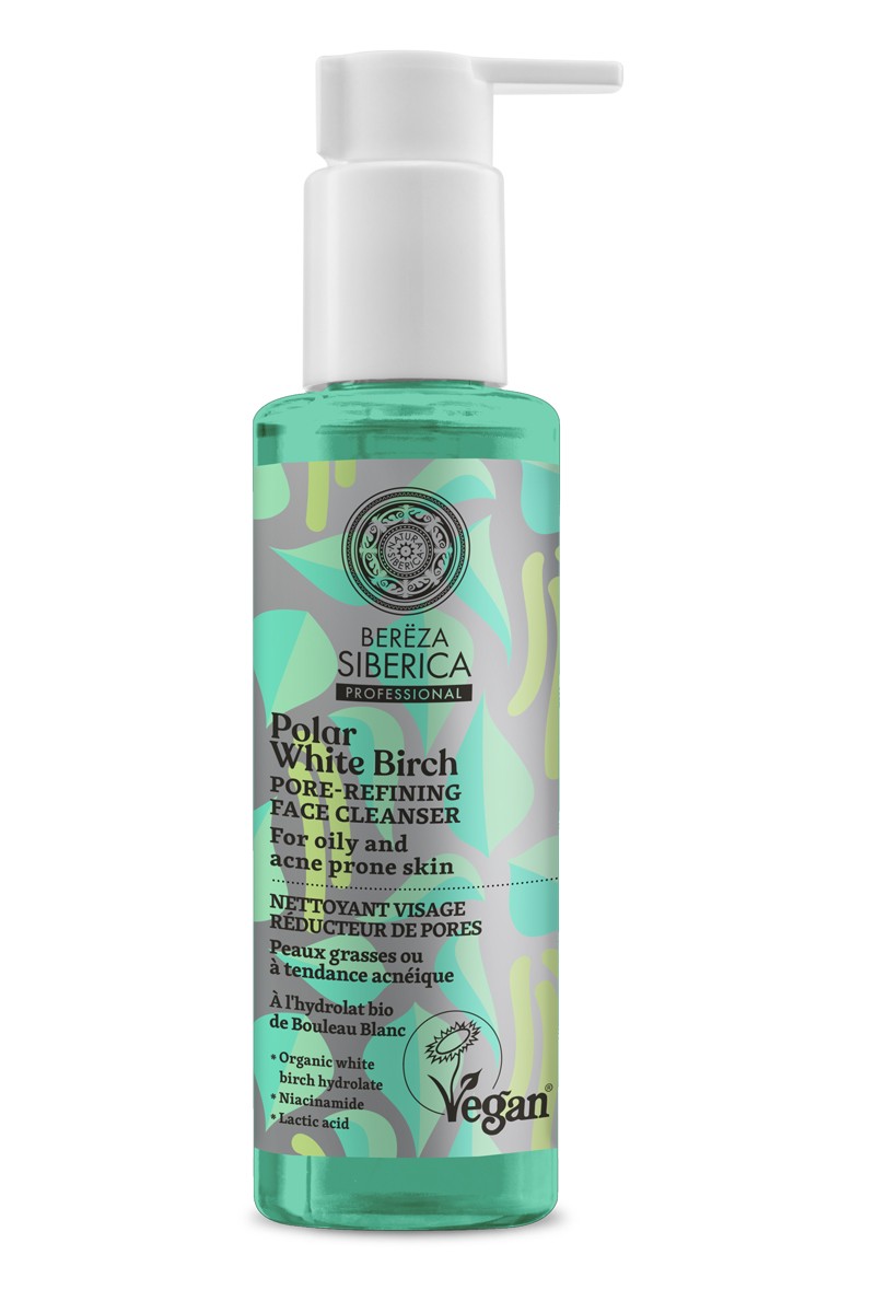 NATURA SIBERICA NETTOYANT VISAGE REDUCTEUR DE PORES 145 ML