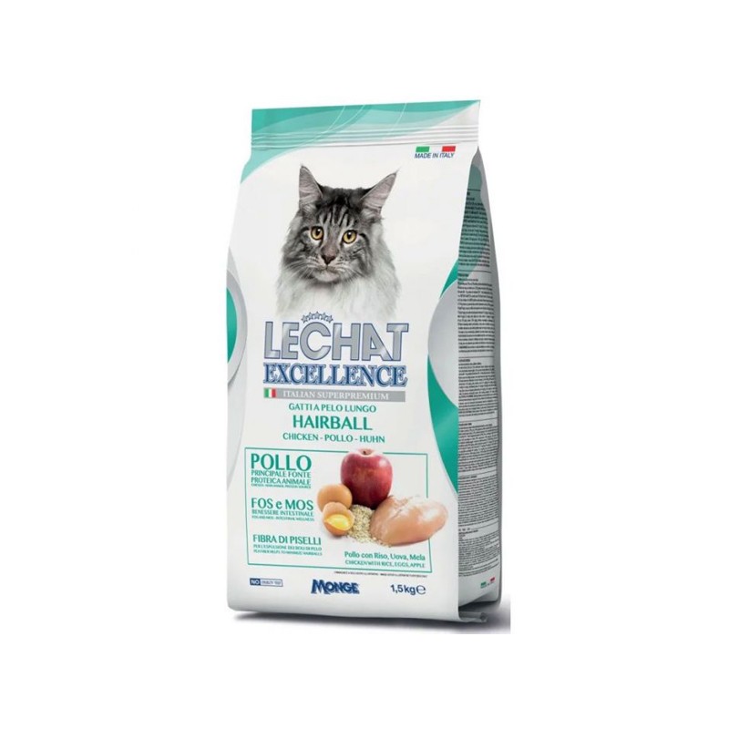 LECHAT EXCELLENCE HAIRBALL POULET 1.5kg
