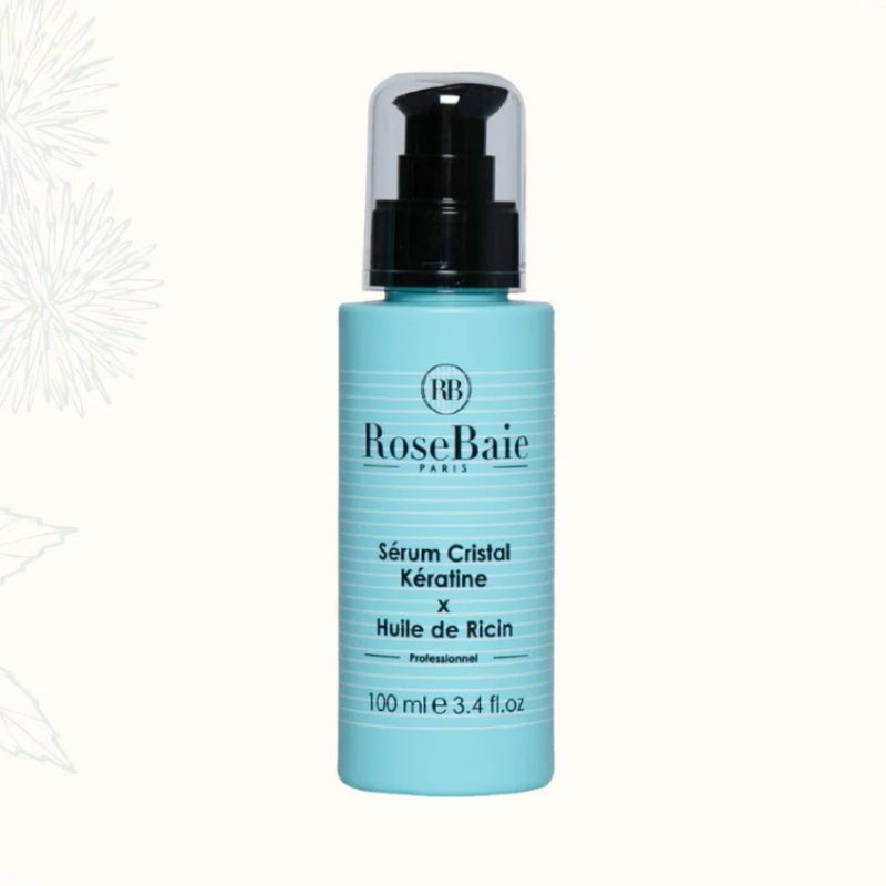 ROSEBAIE SERUM CRISTAL KERATINE X HUILE DE RICIN 100ML