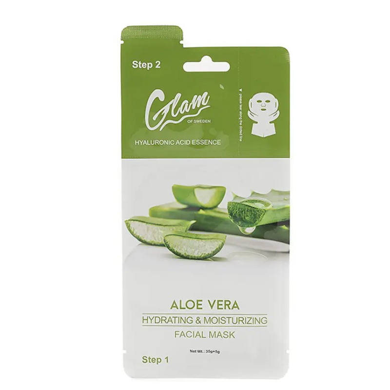 GLAM ALOE VERA FACIAL MASK 35GR