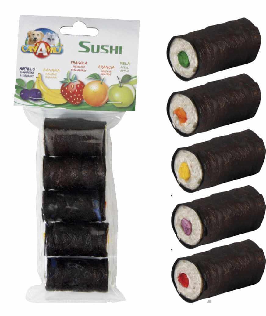 CROCI BONE MUNCHY SUSHI 4 cm. 20 gr. ASS