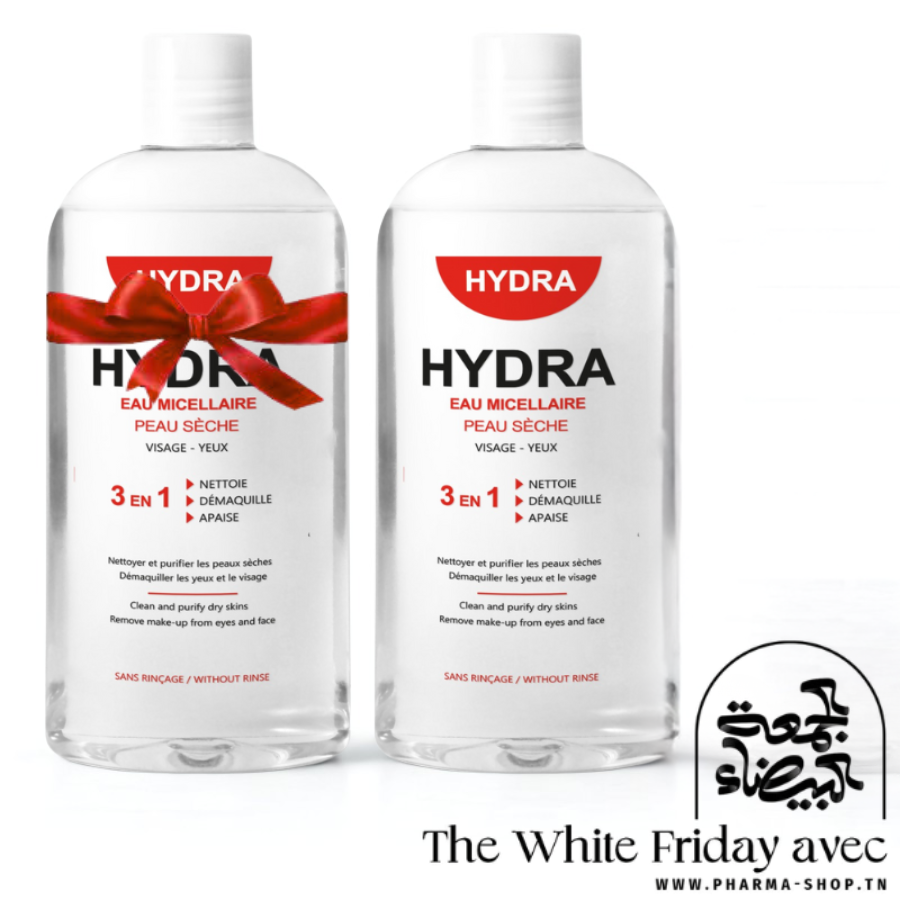 VITAL HYDRA EAU MICELLAIRE PEAU SECHE 250ML + ( LE 2 EME OFFERT )