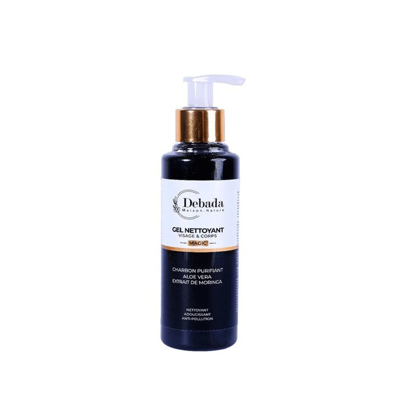 DEBADA GEL NETTOYANT CHARBON PURIFIANT 170ML