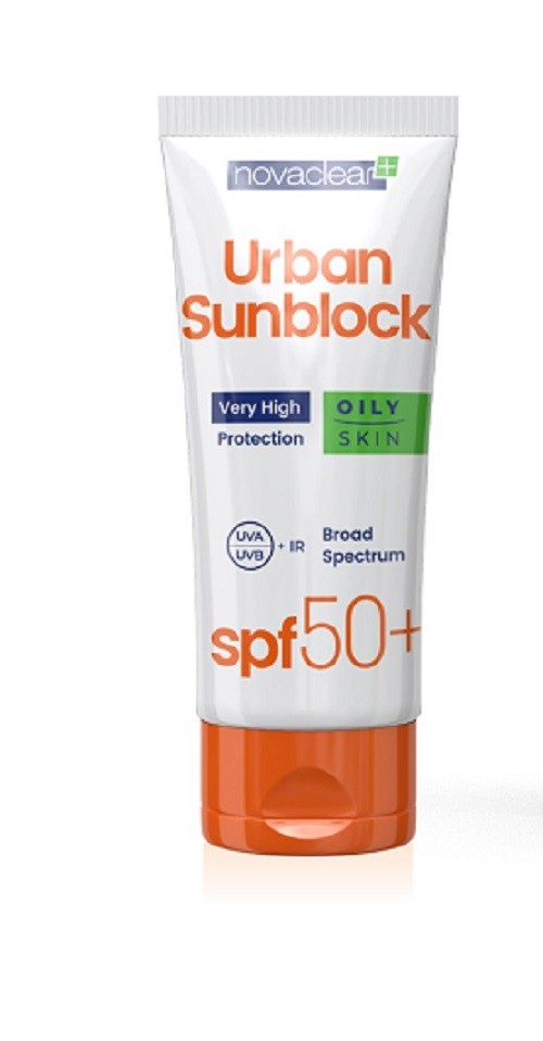 NOVACLEAR URBAN SUNBLOCK OILY SKIN SPF50+ 40ML