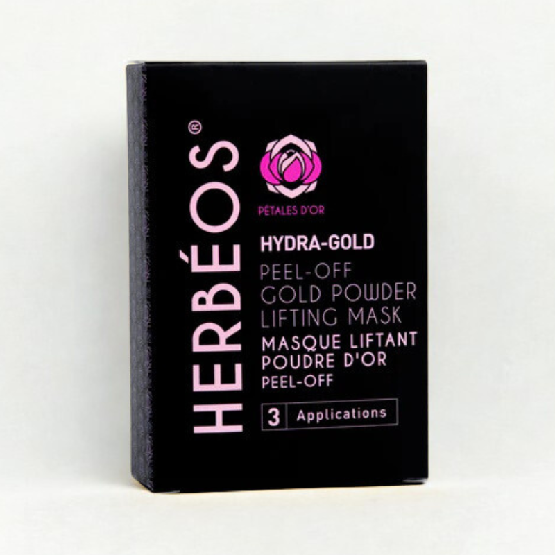 HERBEOS PETALES D'OR HYDRA GOLD MASQUE LIFTANT A LA POUDRE DOR