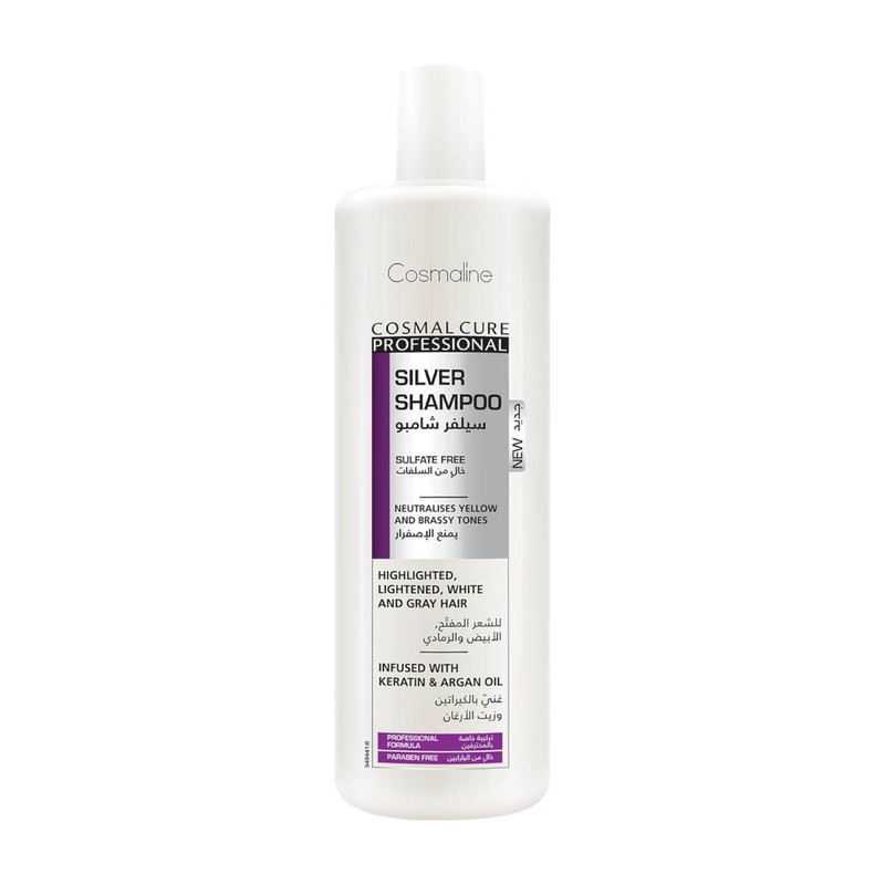 COSMALINE SHAMPOOING PROFESSIONNEL SILVER DE COSMAL CURE 500ML