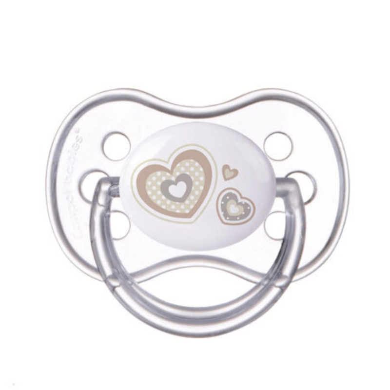 CANPOL BABIES SUCETTE ANATOMIQUEE SILICONE NOUVEAU NE  6-18M  REF 22/581