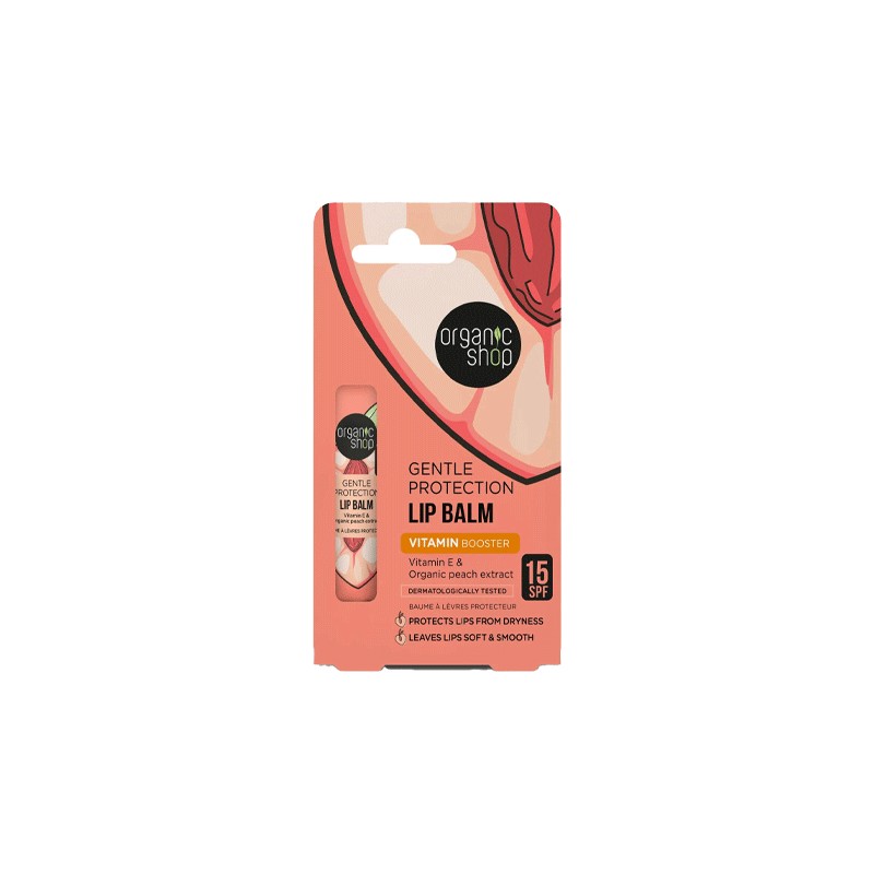 ORGANIC SHOP GENTLE PROTECTION LIP BALM 10ML