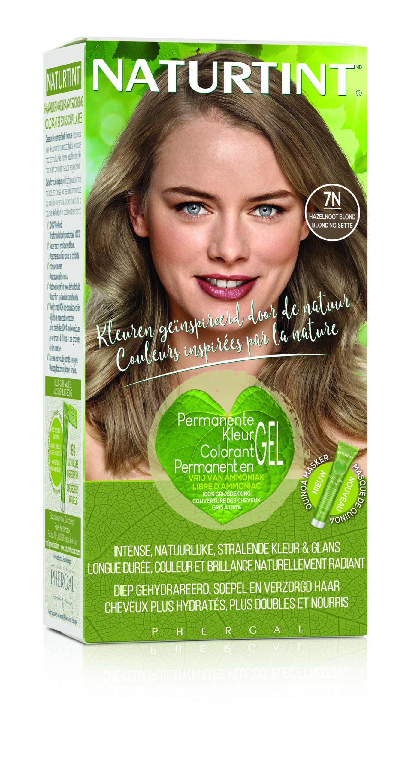 NATURTINT COLORATION PERMANANTE 7N BLOND NOISETTE 170 ML