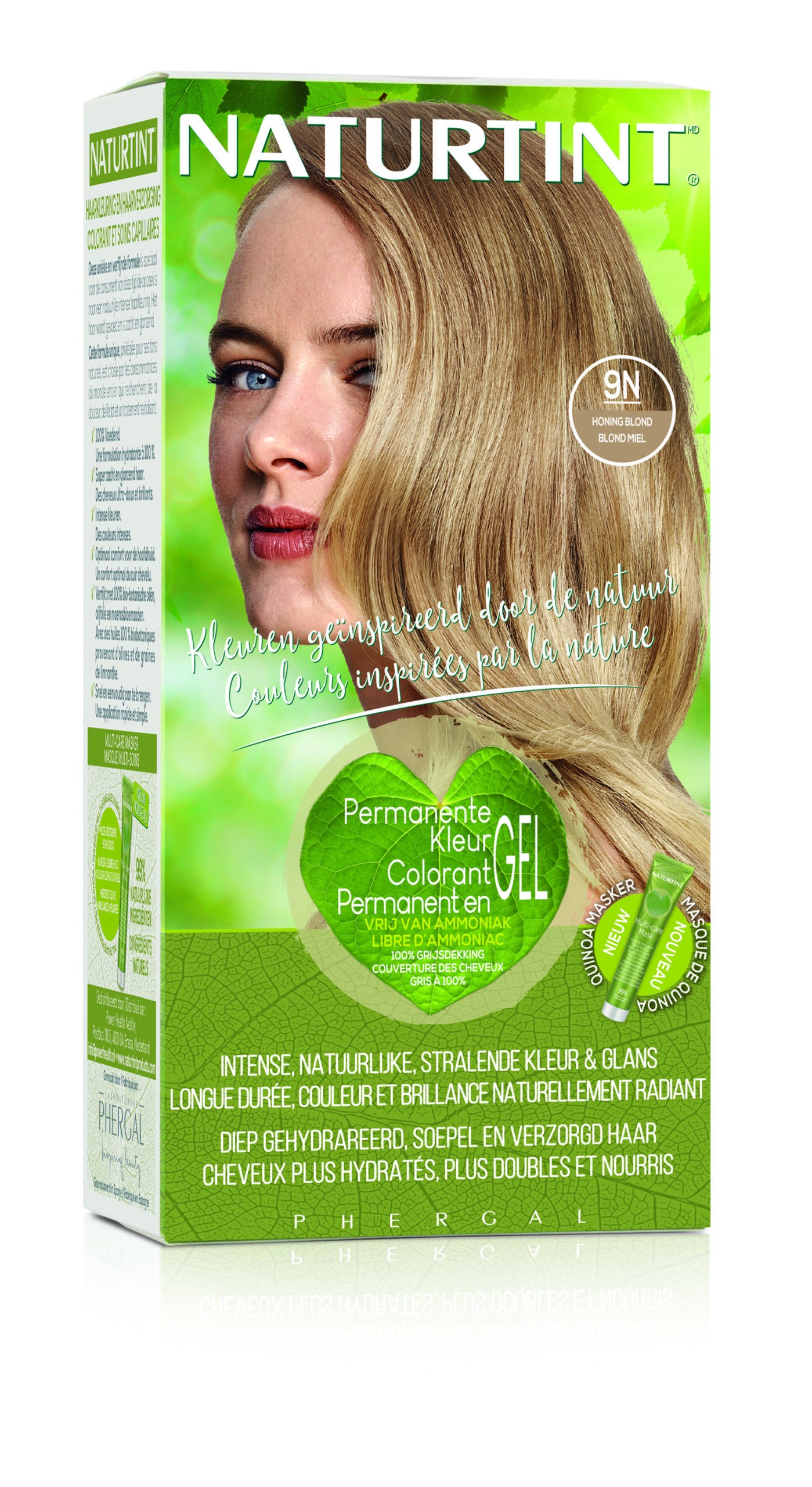 NATURTINT COLORATION PERMANANTE 9N BLOND MIEL 170 ML