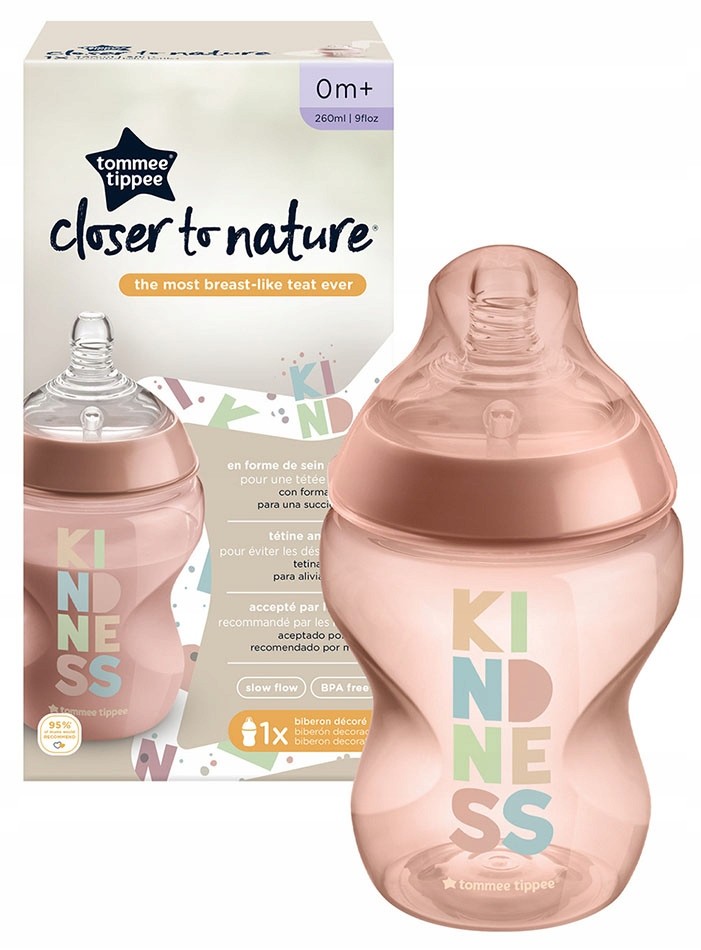 TOMMEE TIPPEE CLOSER TO NATURE BIBERON KINDNESS 260 ML