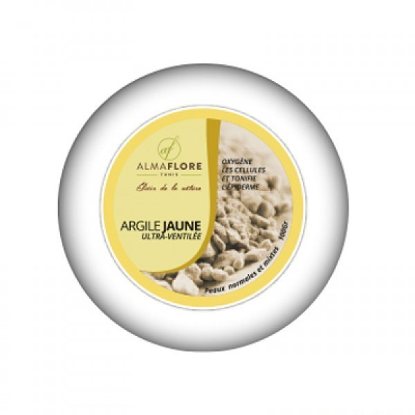 ALMAFLORE ARGILE JAUNE 100GR
