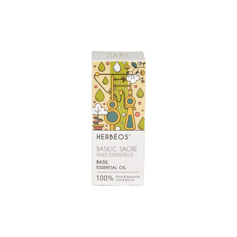 HERBEOS HUILE ESSENTIELLE BASILIC SACRE 5ML