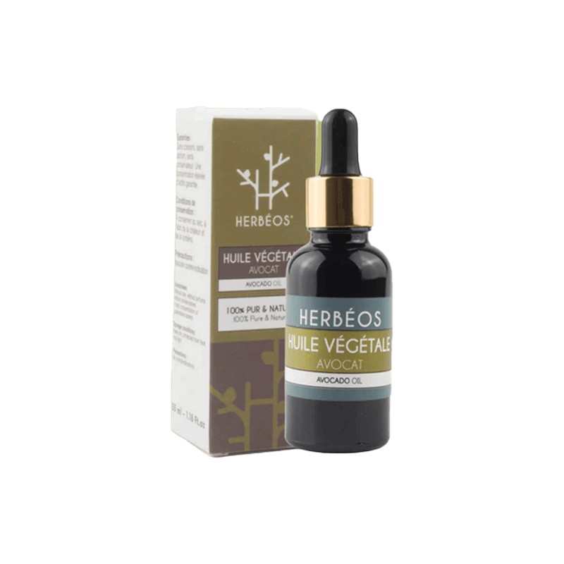 HERBEOS HUILE VEGETALE AVOCAT 30ML