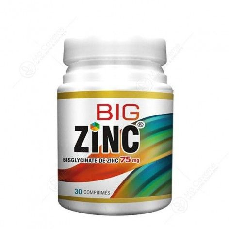 BIG ZINC 30 COMPRIMES