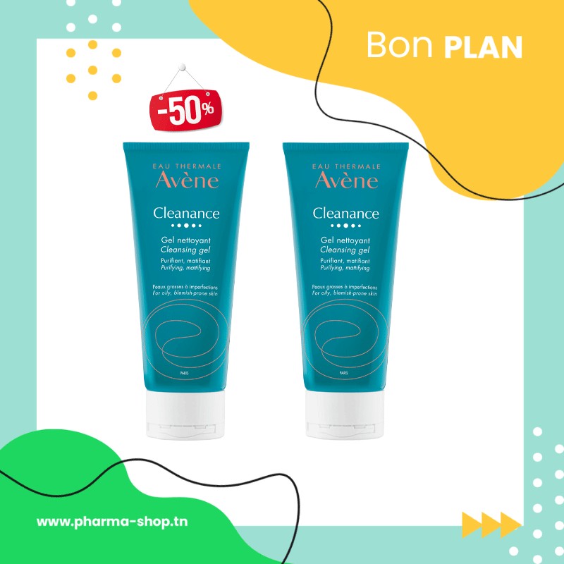 AVENE CLEANANCE GEL NETTOYANT 200ML (2EME -50 %)