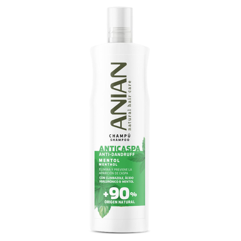 ANIAN SHAMPOING ANTI PELLICULAIRE AU MENTHOL 400ML