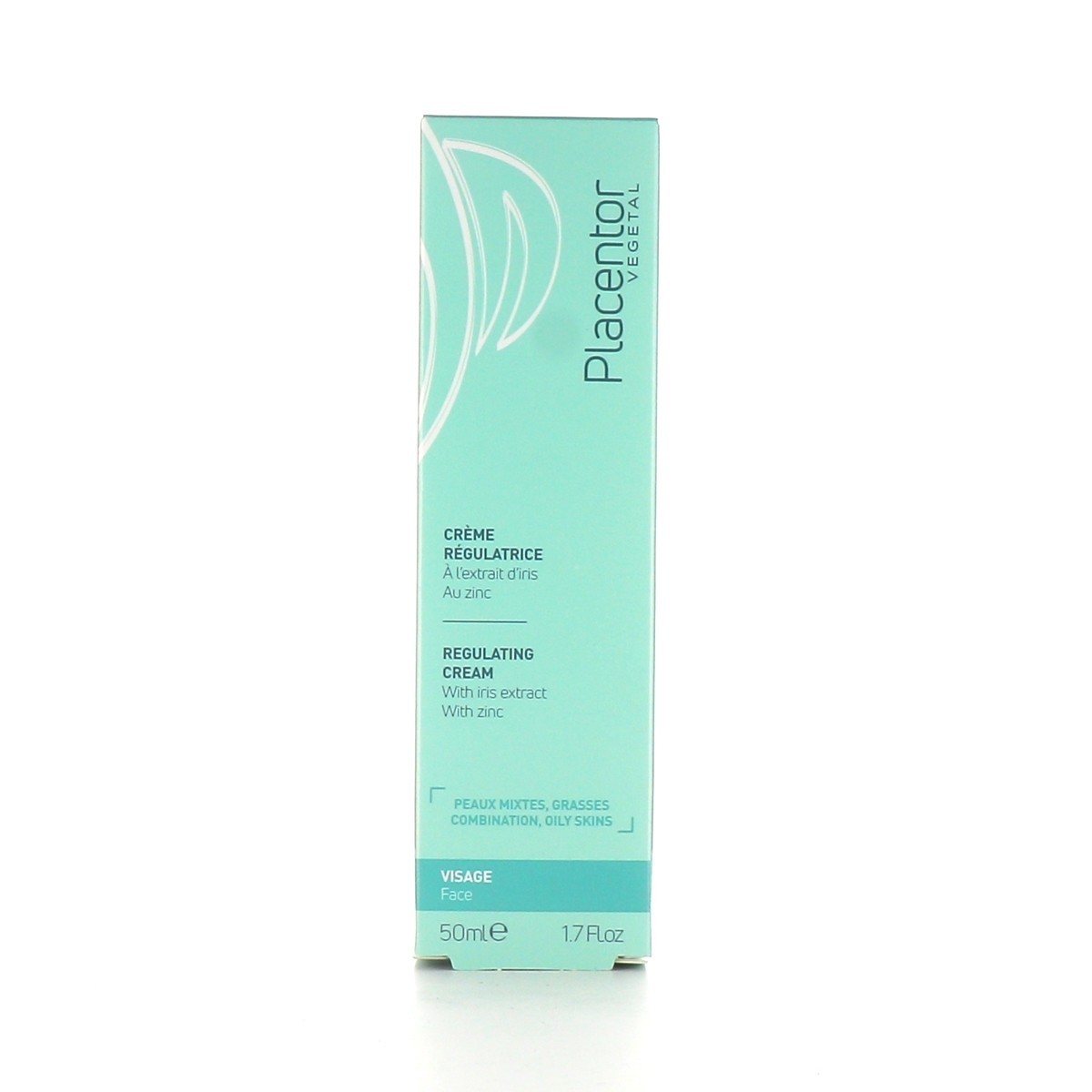 PLACENTOR VEGETAL CREME REGULATRICE PEAUX MIXTES A GRASSES 50ML