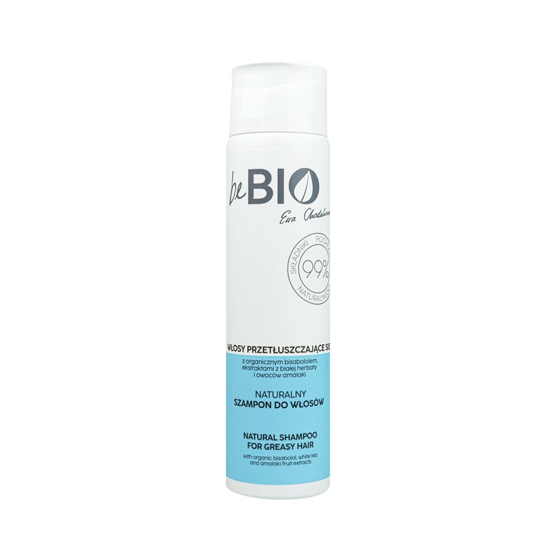 BEBIO COSMETICS SHAMPOING NATUREL POUR CHEVEUX GRAS 300 ML