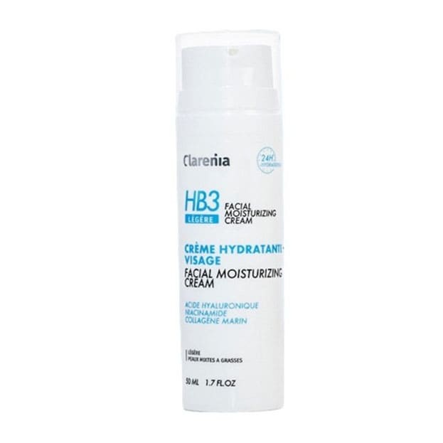 CLARENIA HB3 CREME HYDRATANTE VISAGE LEGERE 50ML