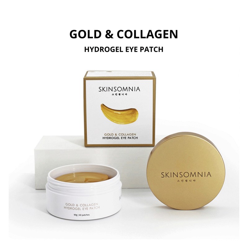 JKOSMEC SKINSOMNIA GOLD & COLLAGEN HYDROGEL EYE PATCH (60 PATCHES)