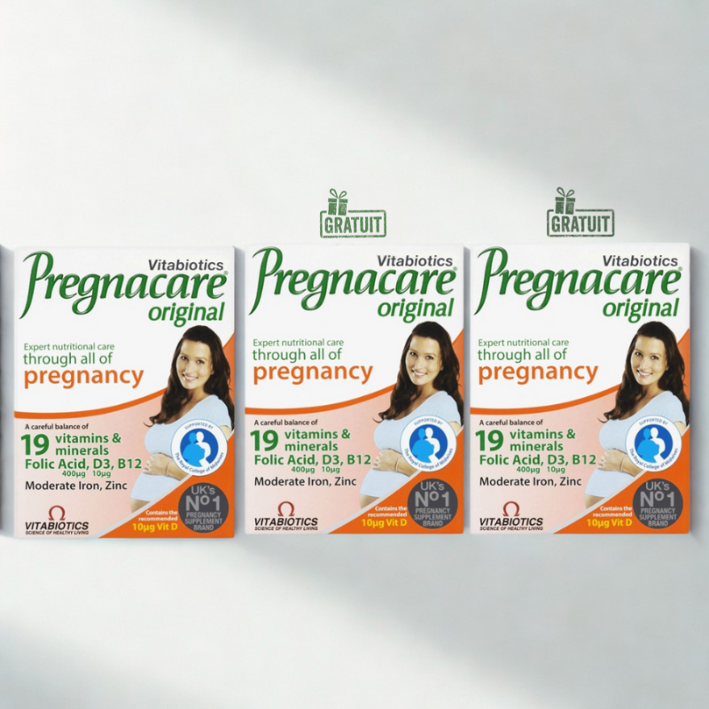 VITABIOTICS 1PREGNACARE ORIGINAL 30 COMPRIMES + (2 BOITE OFFERT )