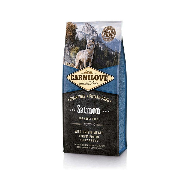 CARNILOVE CROQUETTE CHIEN SAUMON 4KG
