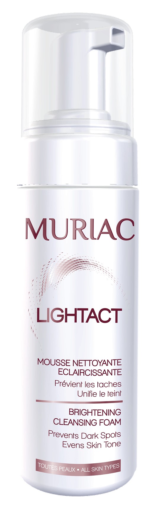 MURIAC LIGHTACT MOUSSE NETTOYANTE ECLAIRCISSANTE 150ML