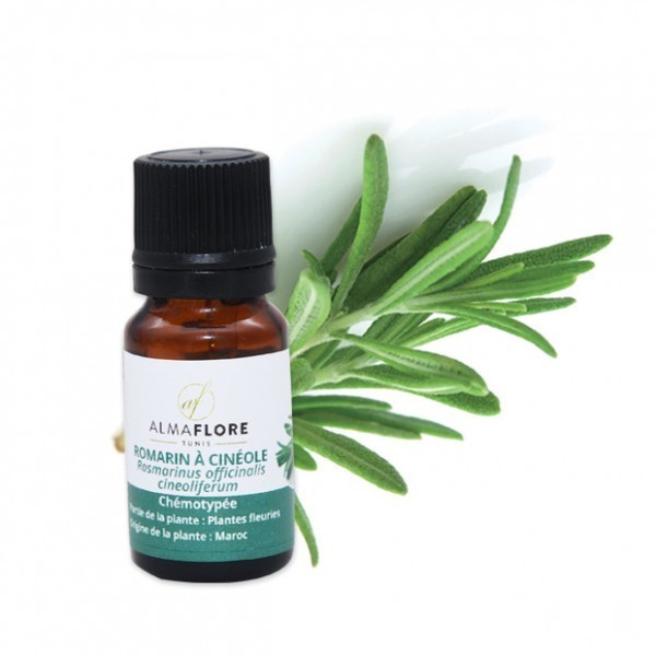 ALMAFLORE HUILE ESSENTIELLE DE ROMARIN A CINEOLE 10ML