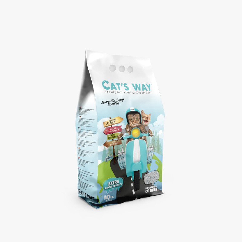CATS WAY LITIERE SAVON DE MARSEILLE