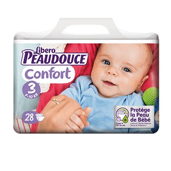 PEAUDOUCE CONFORT 5-10Kg  TAILLE 3, 28 UNITES