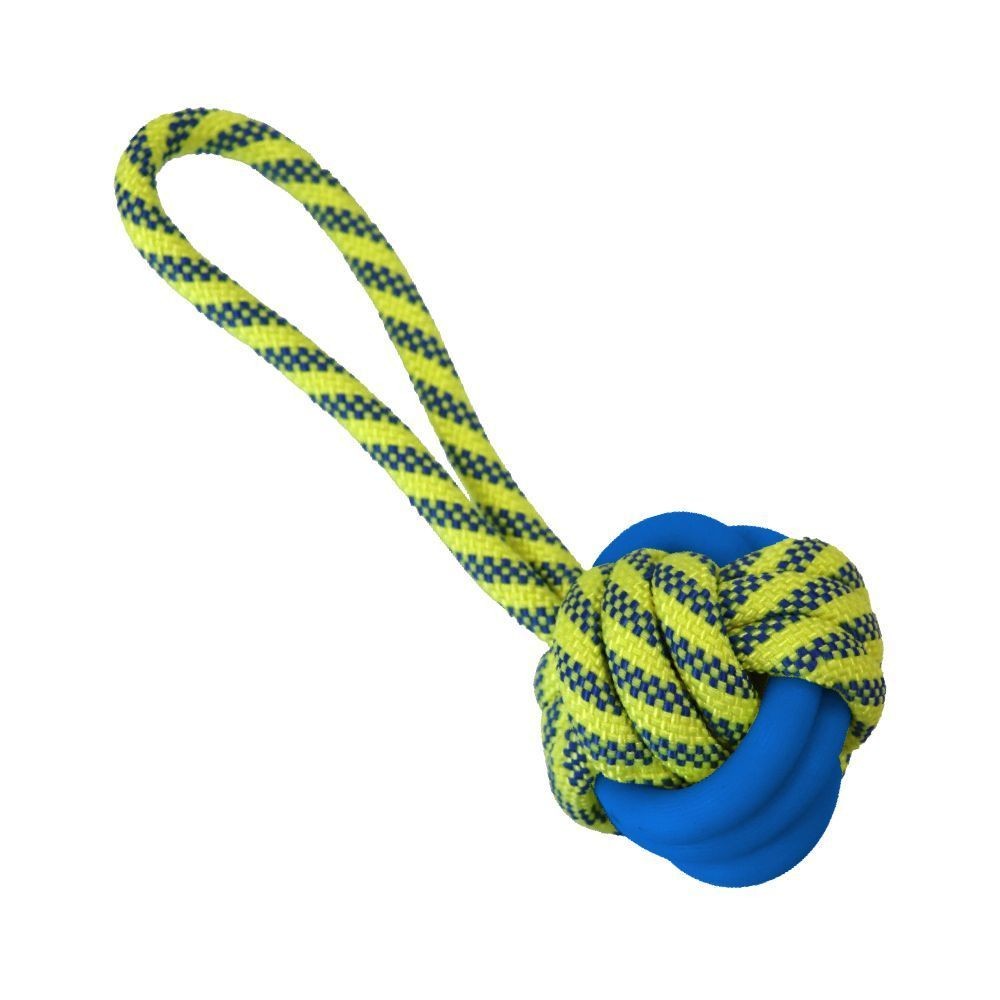 CROCI ROPE TOY IMPACT AVEC BALLE HANDLE 22 CM