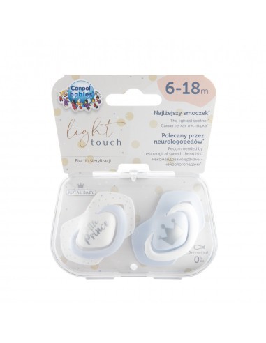 CANPOL BABIES SUCETTE UNIVERSELLE 6-18M ROYAL BABY 2/651