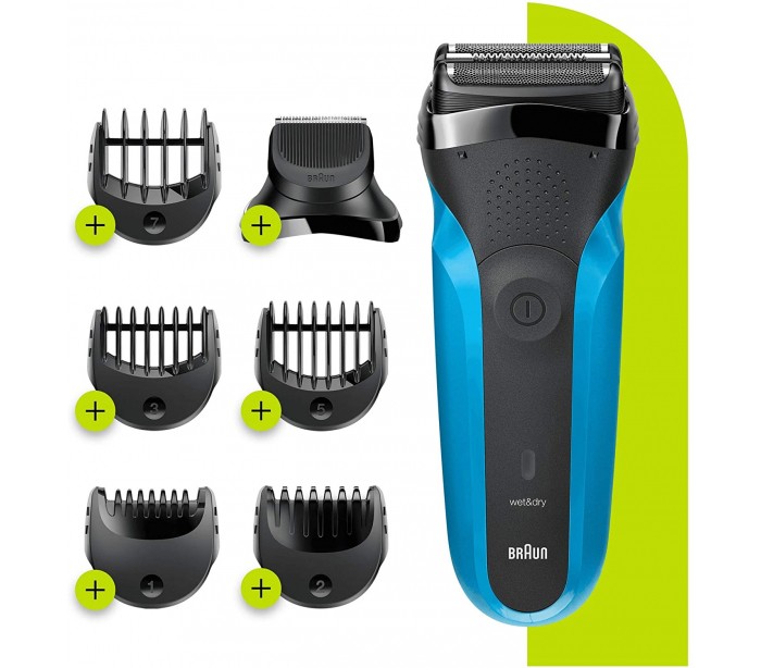 BRAUN RASOIR ÉLECTRIQUE BARBE HOMME SERIES 3 SHAVE & STYLE 310BT