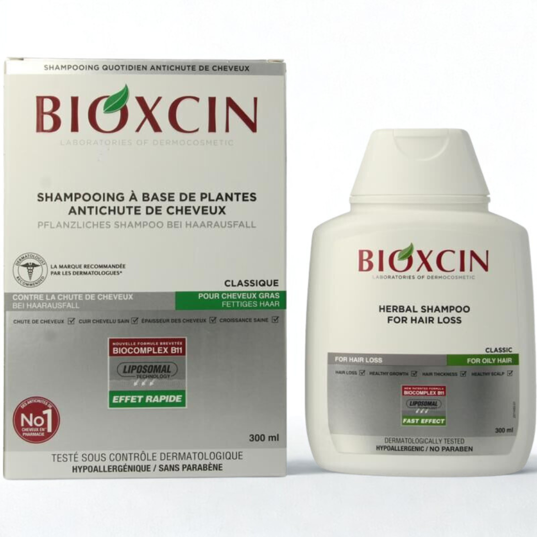 BIOXSINE SHAMPOOING CHEVEUX GRAS 300ML