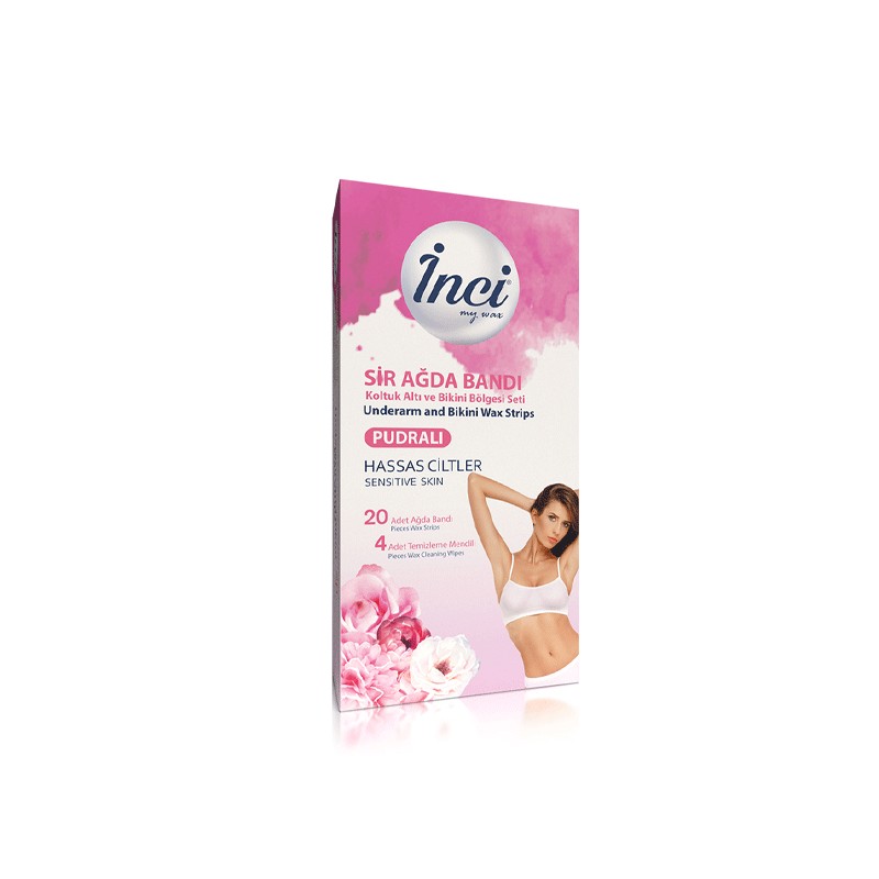 INCI RUBAN DE CIRE BIKINI 24 PCS-PINK