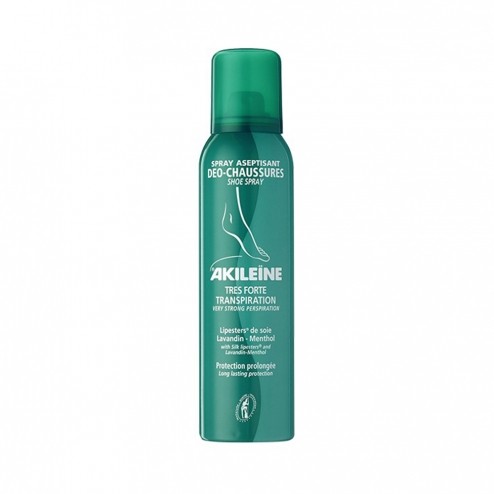 AKILEINE SPRAY ASEPTISANT DEO CHAUSSURES TRES FORTE TRANSPIRATION 150ML