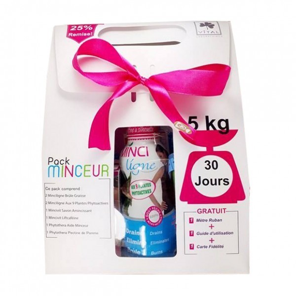VITAL PACK MINCEUR PERDRE 5 KG EN 30 JOURS