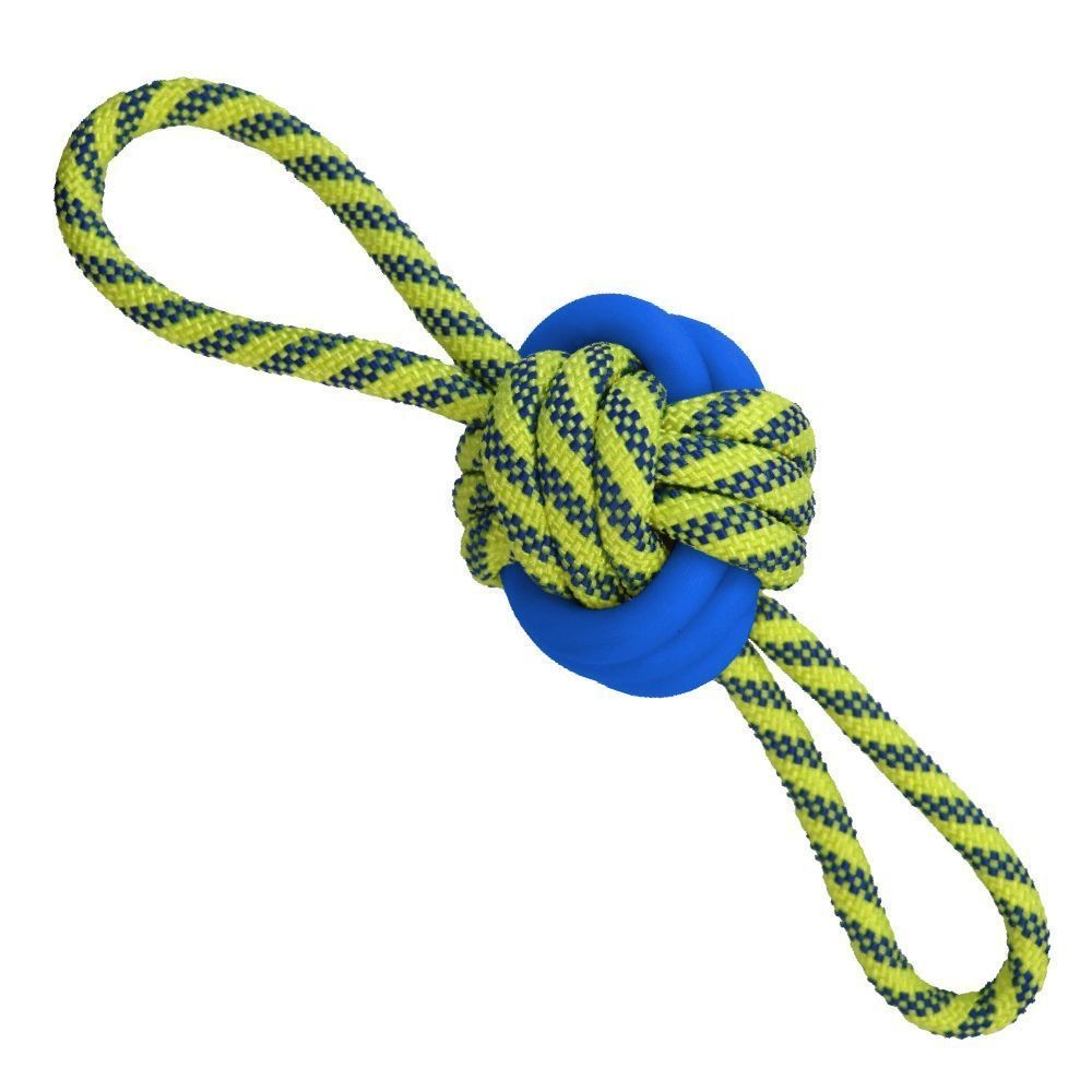 CROCI ROPE TOY IMPACT AVEC BALLE HANDLE 30 CM