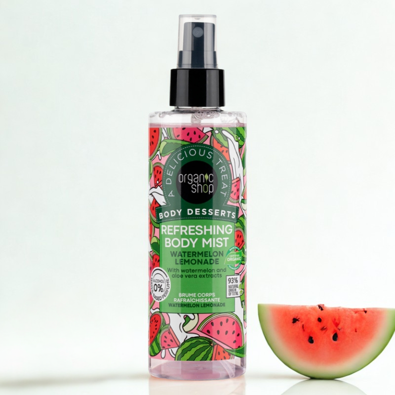 ORGANIC SHOP BODY DESSERTS BRUME CORPS RAFRAICHISSANTE WATERMELON  200ML