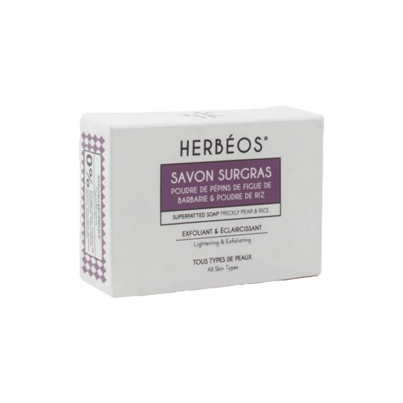 HERBEOS SAVON SURGAS EXFOLIANT ECLAIRCISSANT 100GR