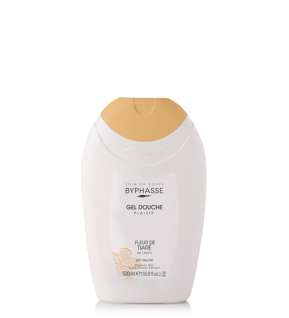 BYPHASSE GEL DE DOUCHE FLEUR DE TIARE 500ML