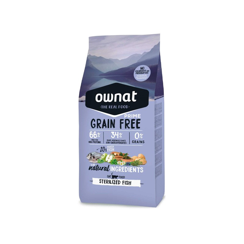 OWNAT GRAIN FREE POUR CHAT 1KG