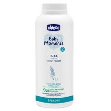 CHICCO TALC POUDRE  BABY MOMENT 0M+ 150gr